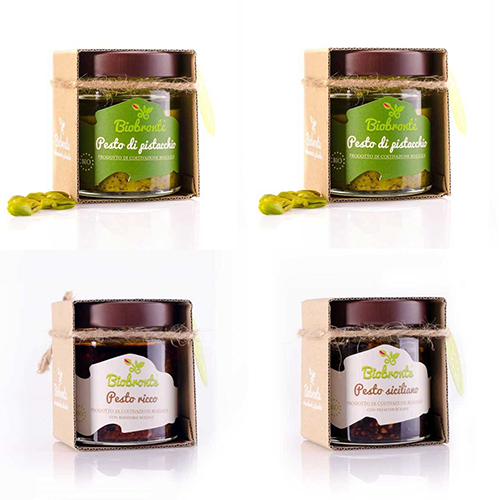 Pestos de pistaches et/ou tomates et/ou amandes - 150g