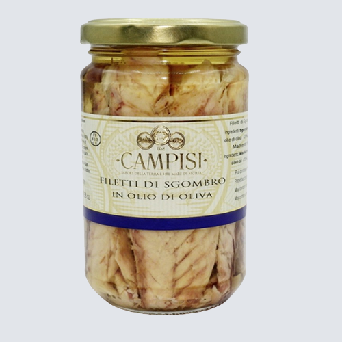 Filets de maquereau à l´huile d´olive - Bocal - 300g