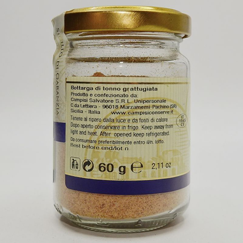 Poutargue aux œufs de thon râpée - Bocal - 60g