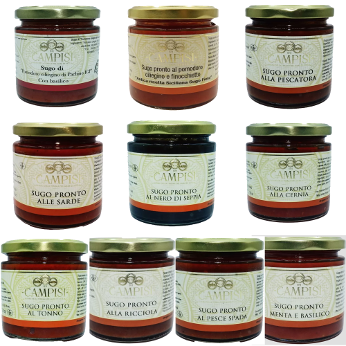 Sauces siciliennes à la tomate cerise - 220g