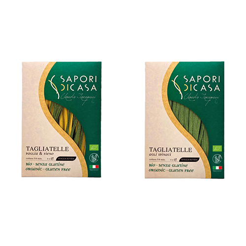 Tagliatelles Bio italiennes sans œuf ni gluten - 250g