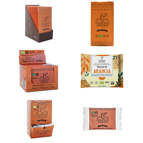 Chocolat noir 77% de cacao et zeste d´orange