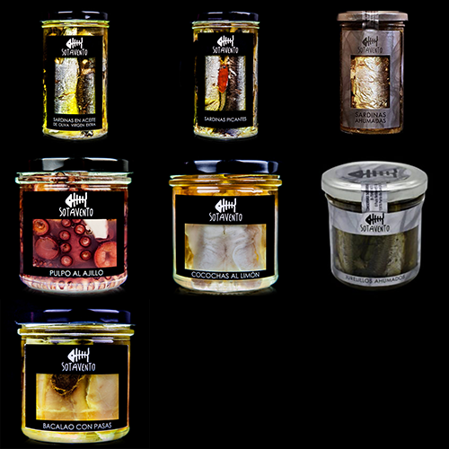 Conserves de poissons et fruits de mer d´Espagne